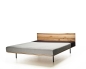 Preview: orig. MODO Modernes Bett aus Eiche massiv